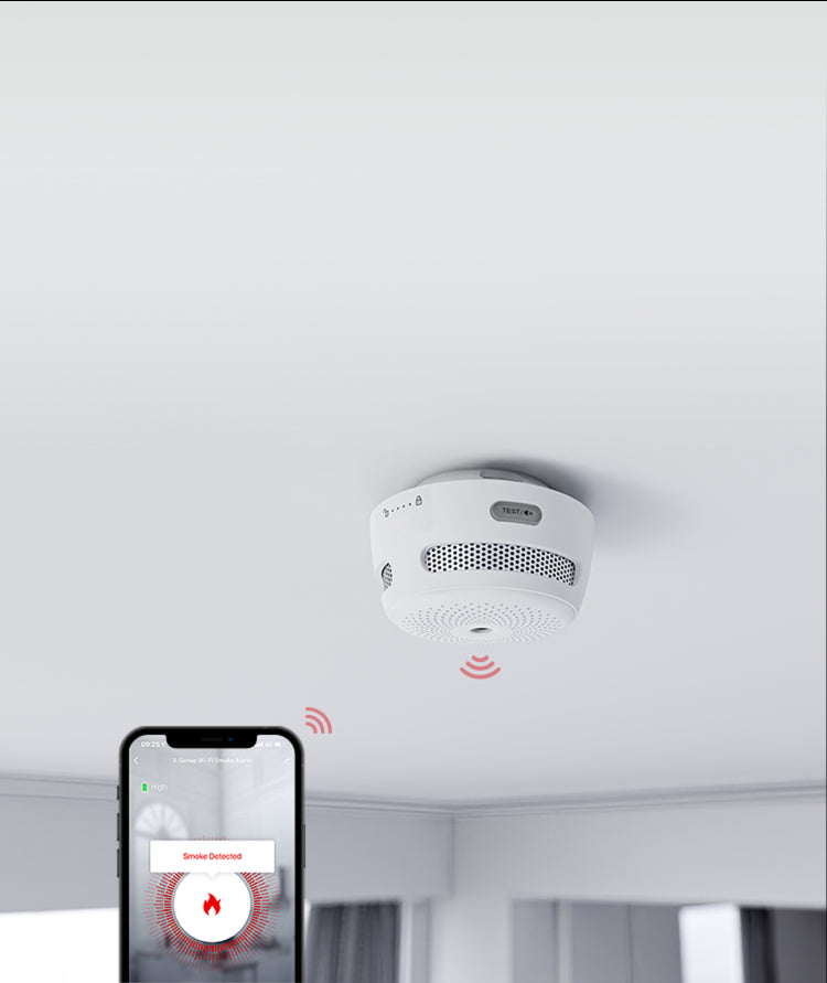 Rilevatori di Fumo Smart collegabili a Wi-Fi | X-Sense Rilevatori di Fumo Smart collegabili a Wi-Fi | X-Sense