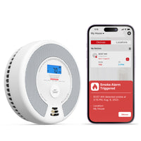 X-Sense SC07-WX Rilevatore WLAN di fumo e monossido di carbonio con batteria sostituibile