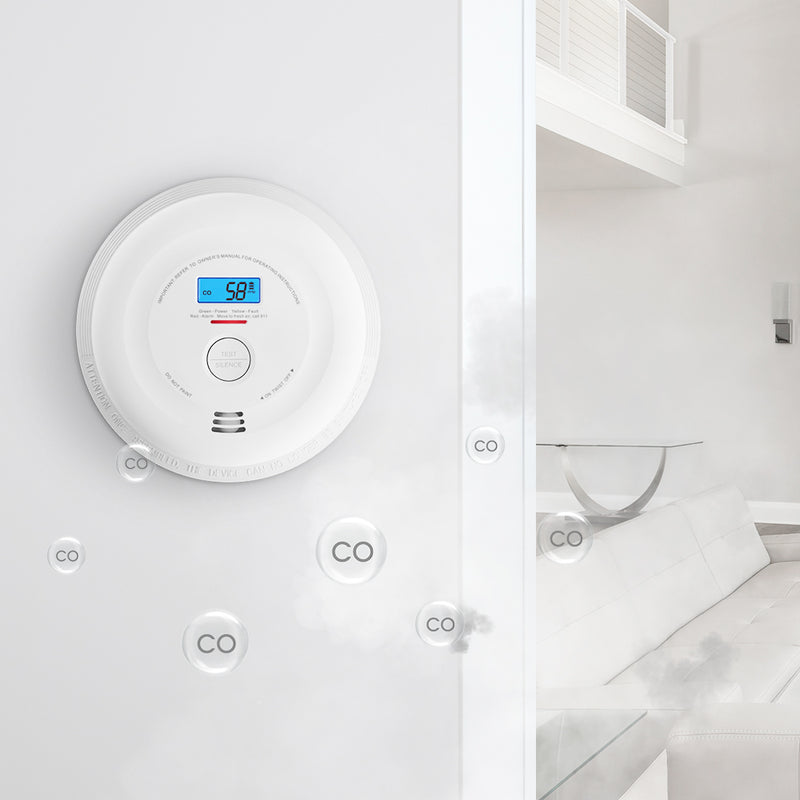 Set Rilevatori Siemens | 1 Rilevatore Fumo NF + 1 Rilevatore Monossido Di Carbonio | Garanzia 10 Anni - Foto 8